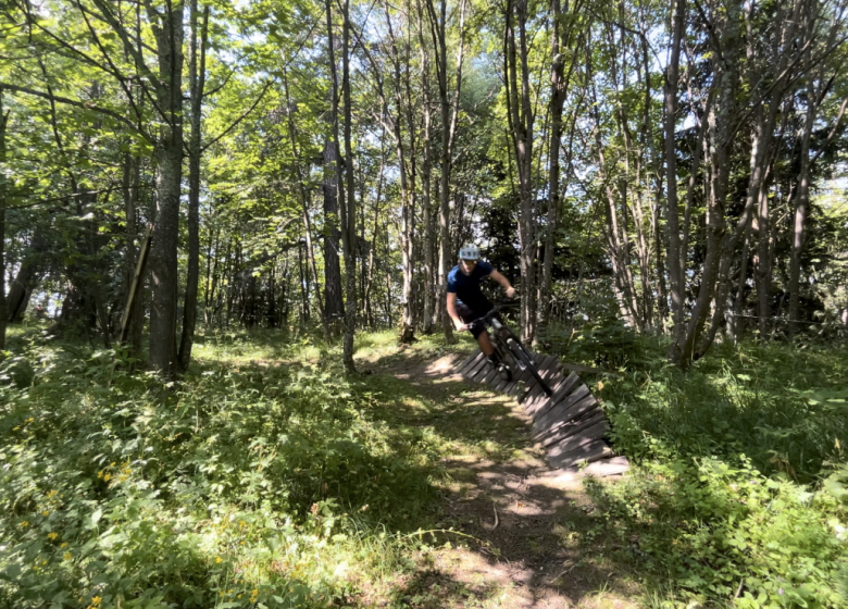 Itinéraire enduro – Rouge de la fesse