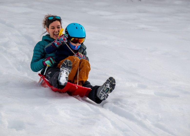 Piste de luge du Mollard