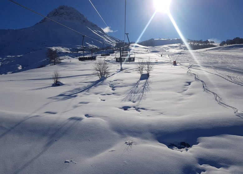 Visite de l’usine à neige