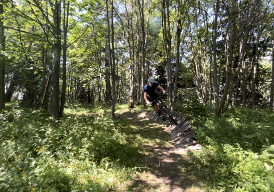 Itinéraire enduro – Bleu de la fesse