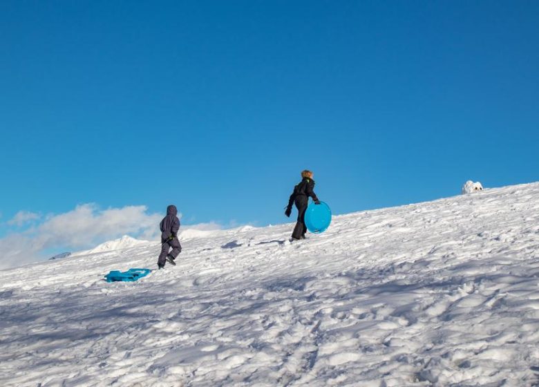 Piste de luge du Mollard